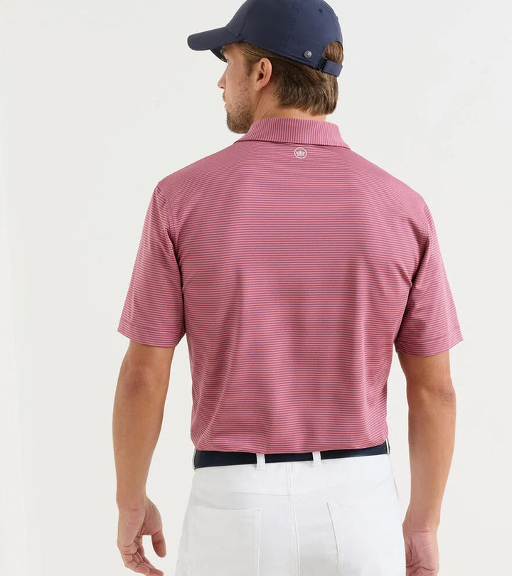 Peter Millar Bolt Polo Chili Red