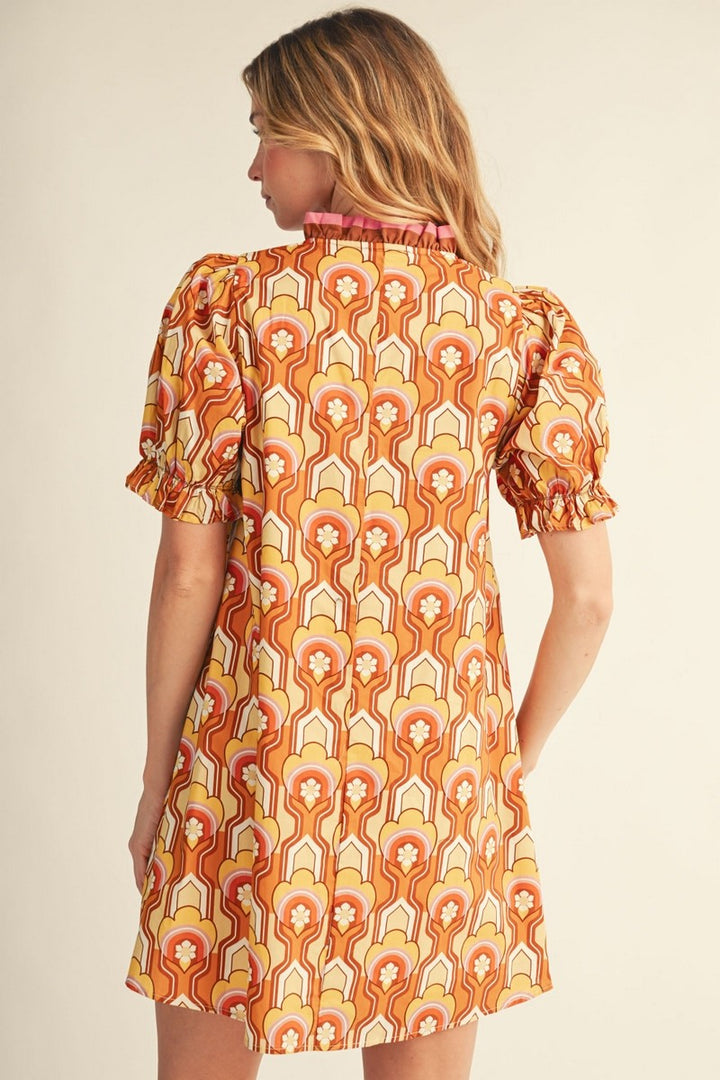 Callie Mini Dress Caramel