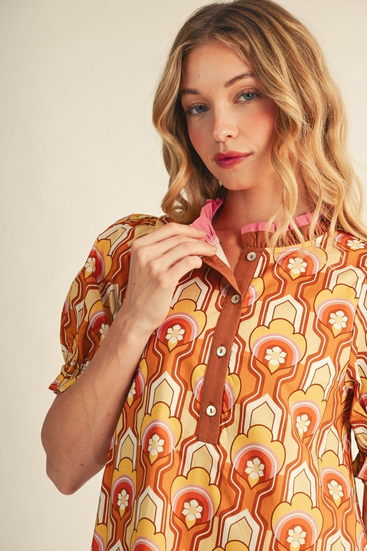 Callie Mini Dress Caramel