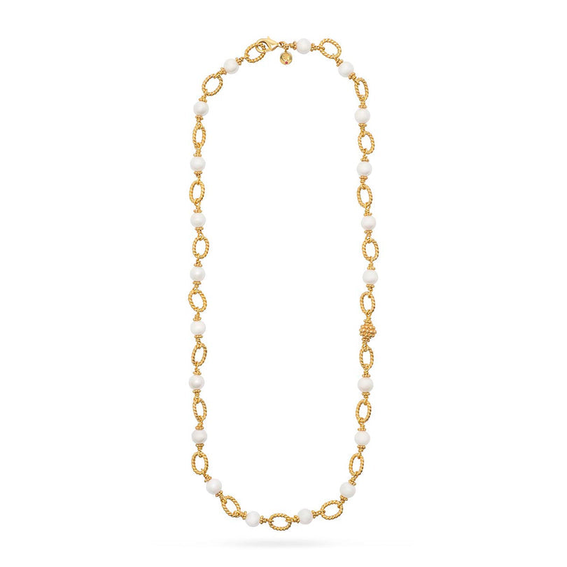 Berry Bead Chain 24" Pearl