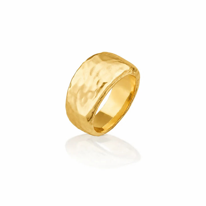Cleopatra Ring Band Gold