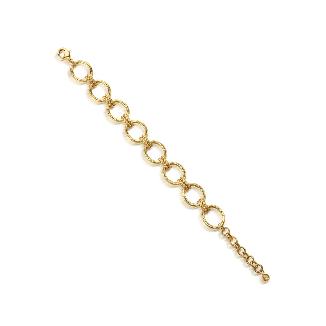 Cleopatra Grande Link Bracelet Gold