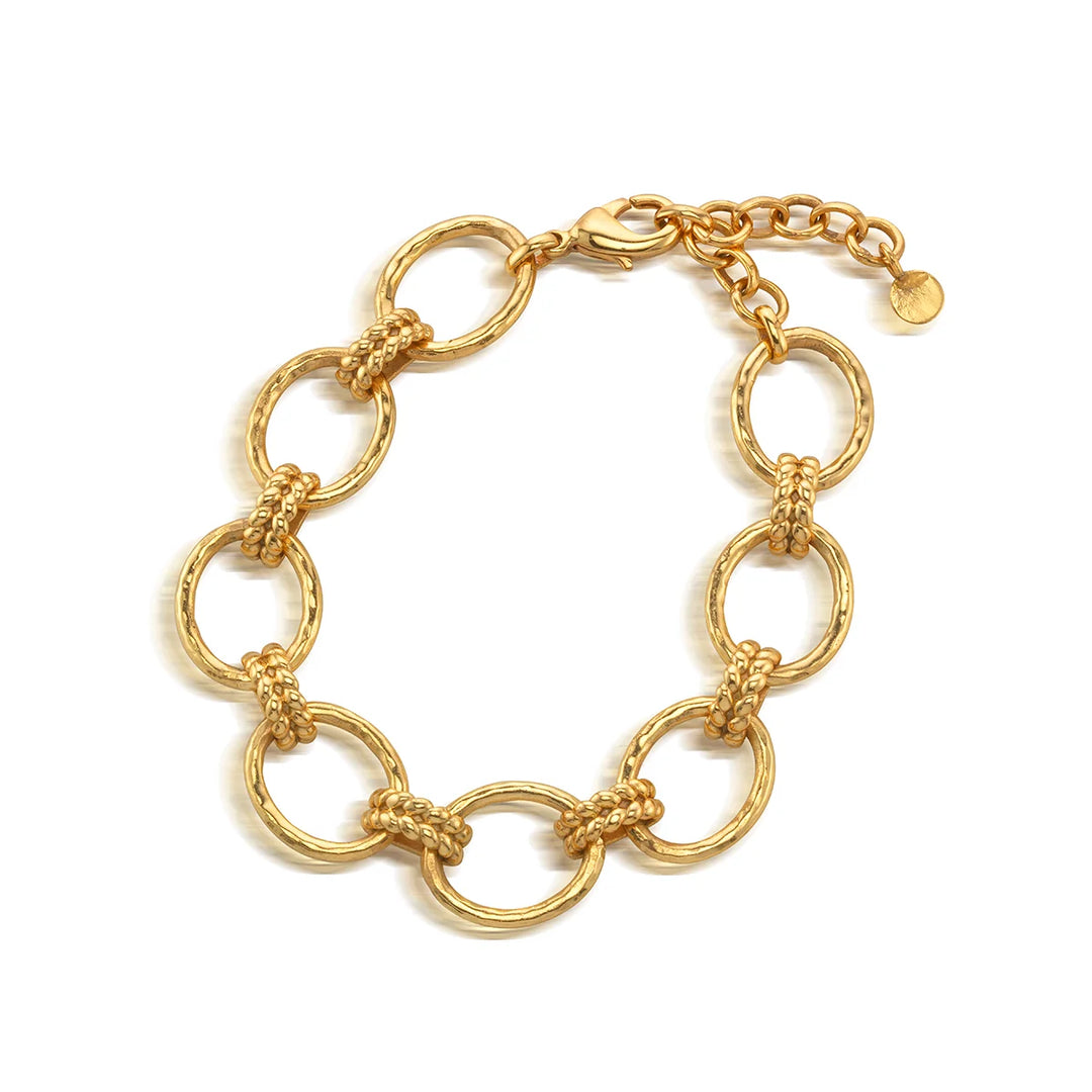 Cleopatra Grande Link Bracelet Gold
