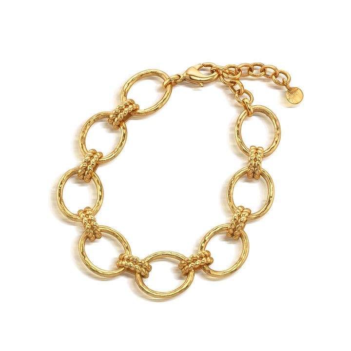 Cleopatra Grande Link Bracelet Gold