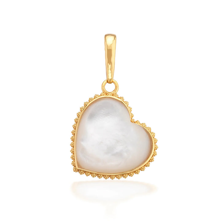 Love Gem Pendant Mother of Pearl