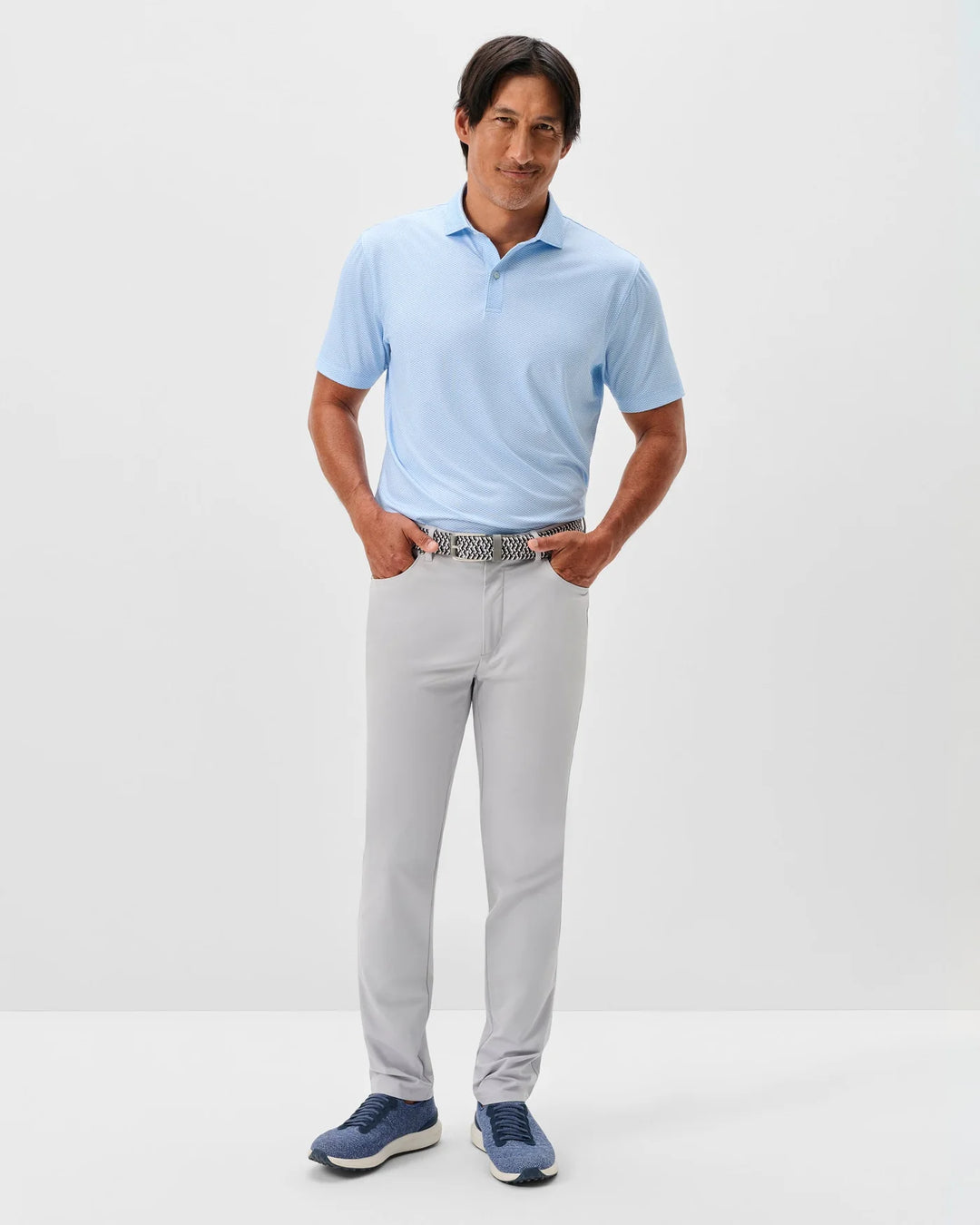 Johnnie-O Cross Country Flex Pant Chrome