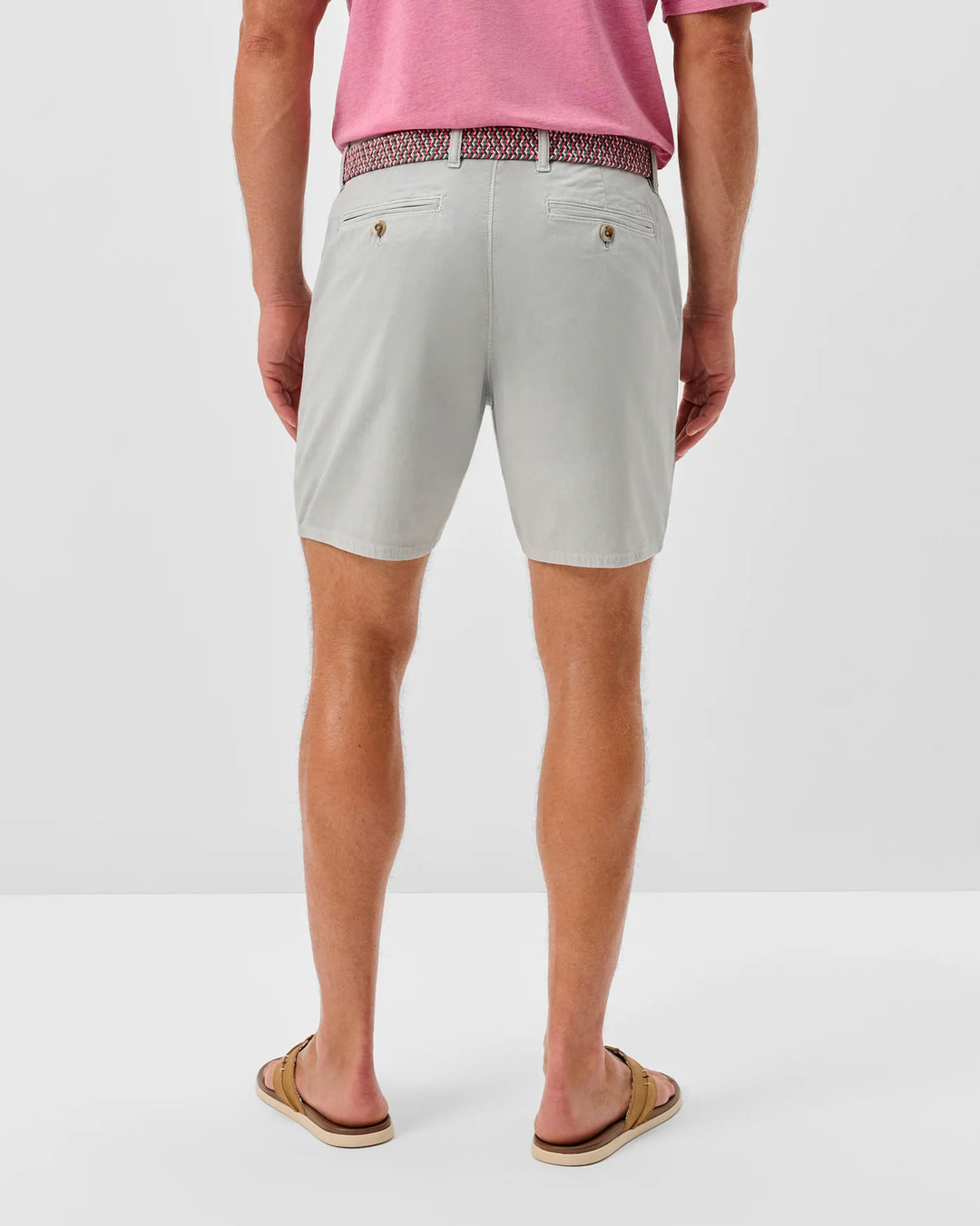 Johnnie-O Nassau 7" Shorts Chrome