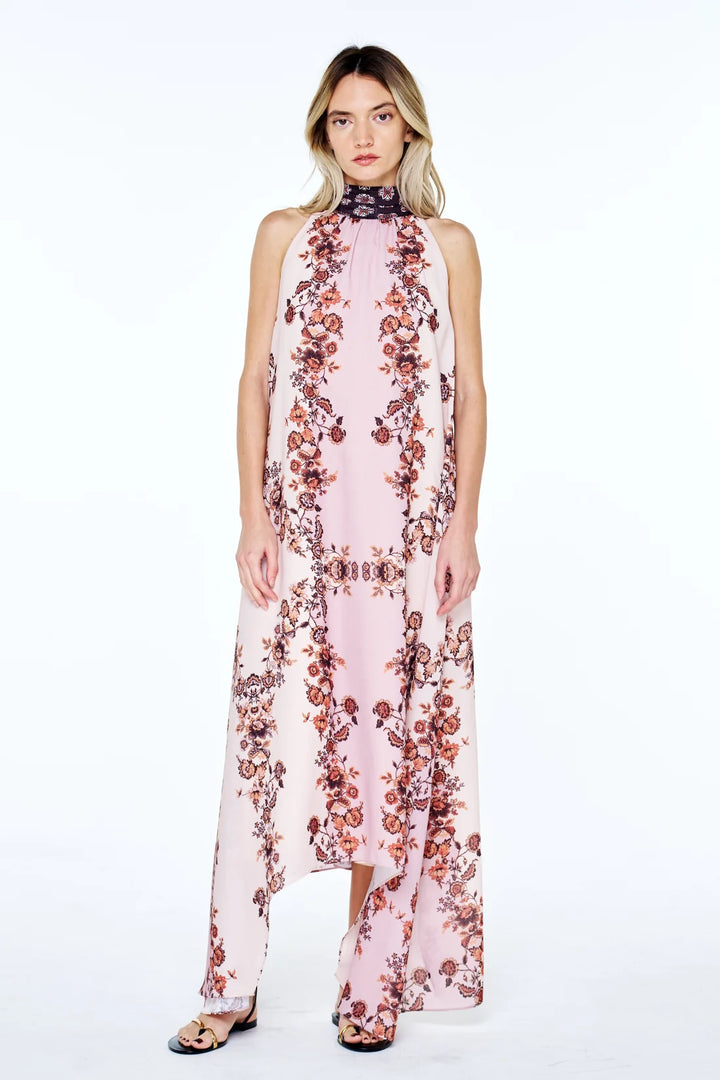Sybil Halter Maxi Dress