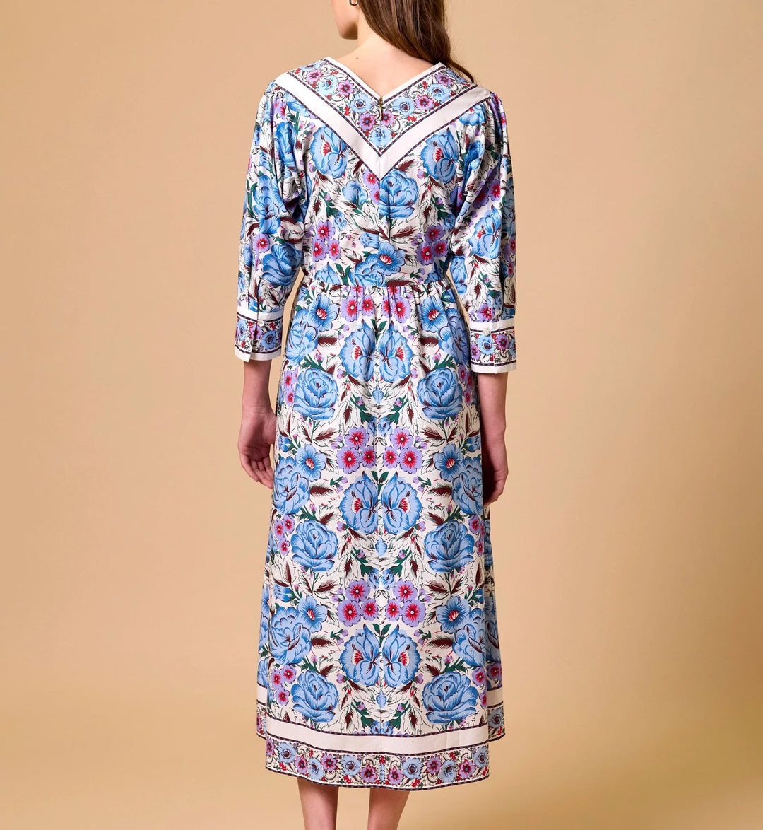 Blanche Midi Dress Fluora