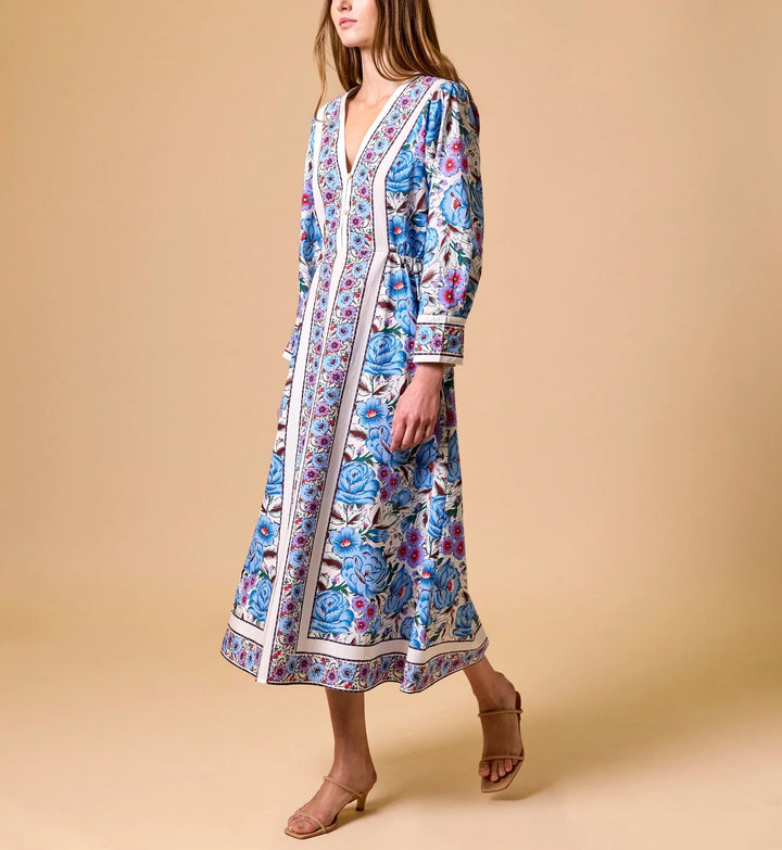 Blanche Midi Dress Fluora