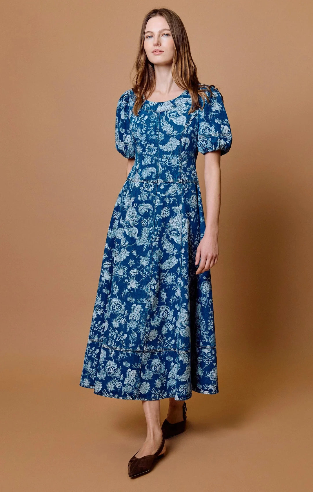 Charlie Midi Dress Bois Laser Print
