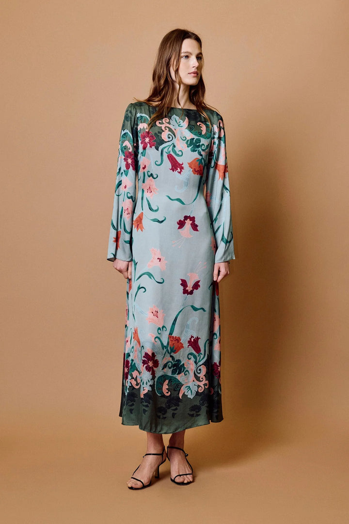 Isobel Ankle Dress - Lys