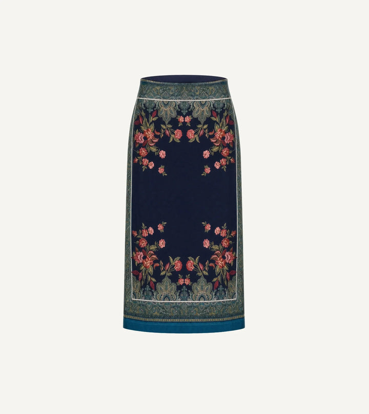 Milena Midi Skirt Eglantine Print