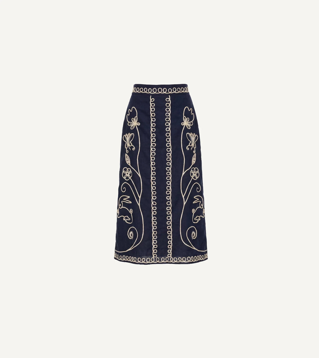Sorina Midi Skirt - Black