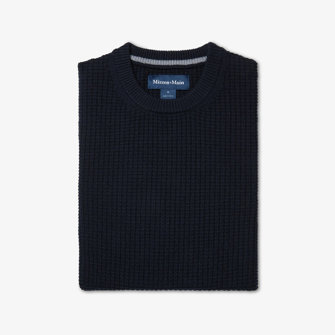 Crawford Crewneck Sweater Navy