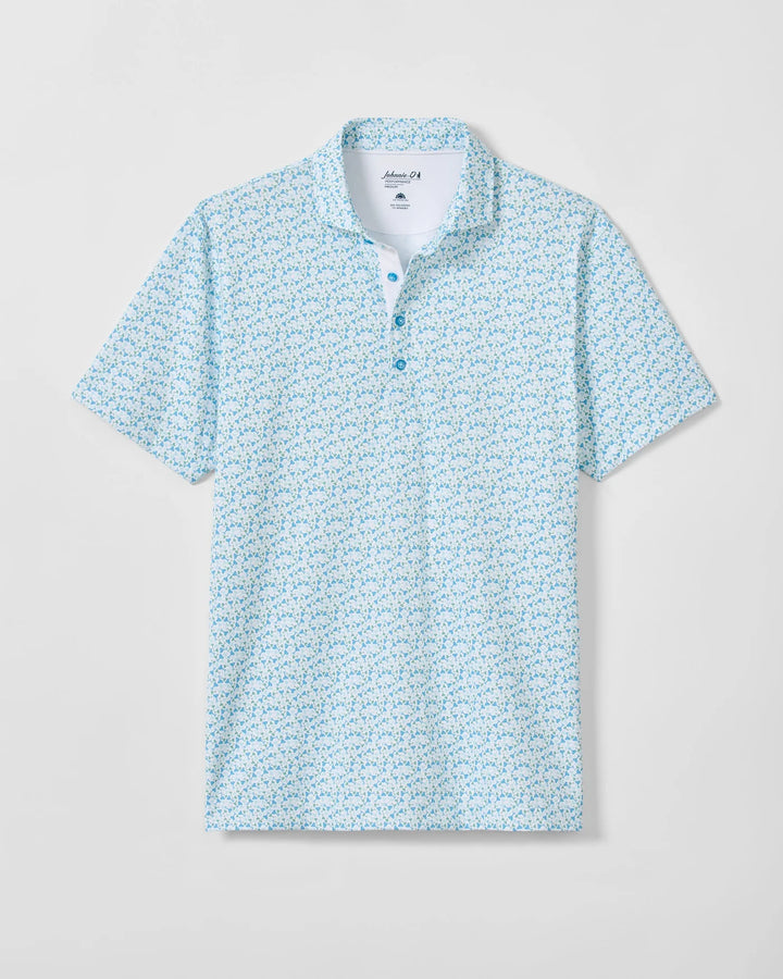 Johnnie-O Cocktail Time Polo Dolphin