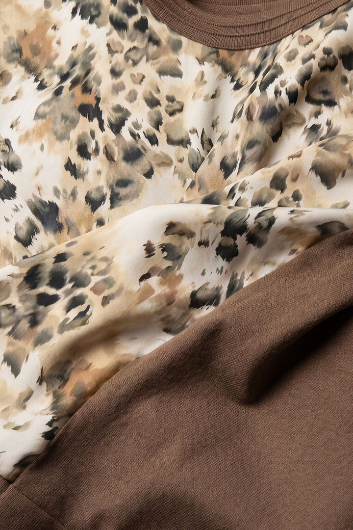 Alena Leopard Print Top