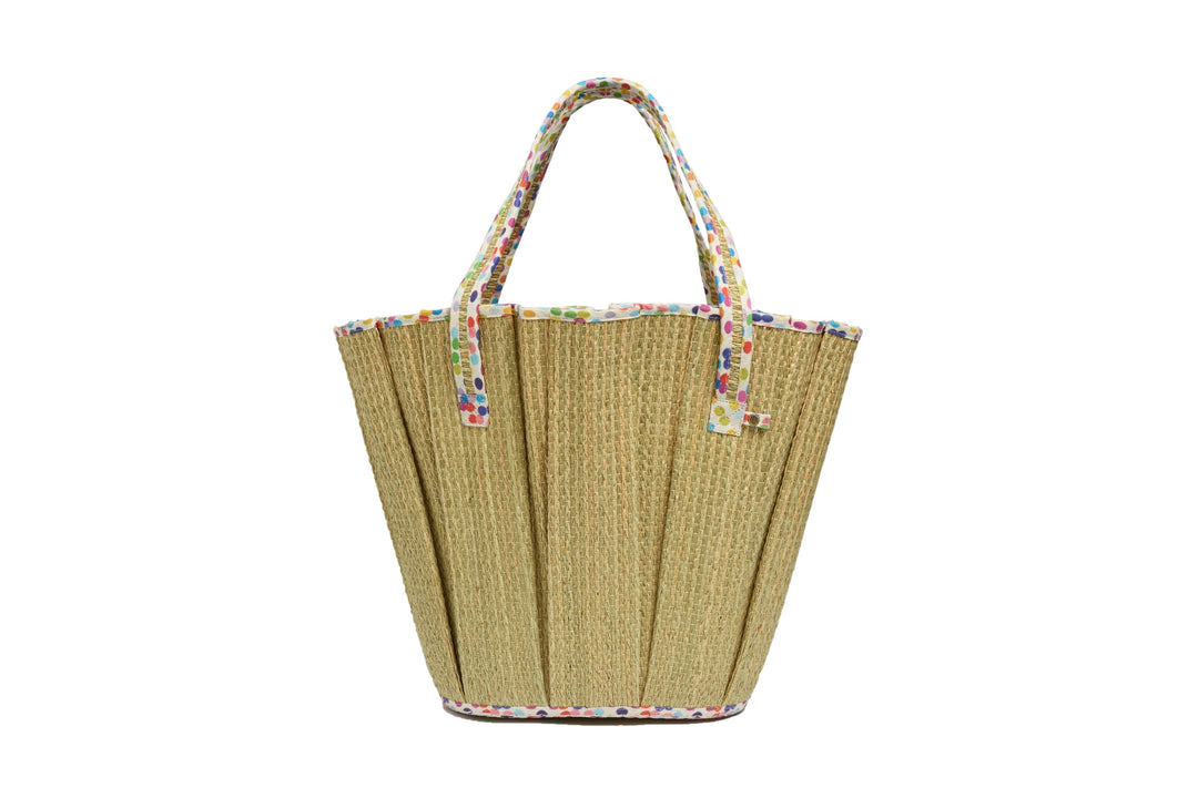 Polka Rainbow Midi Tropez Tote