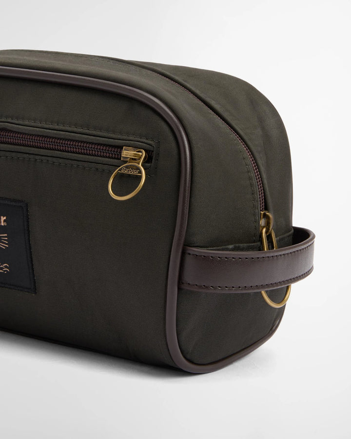 Waxed Washbag