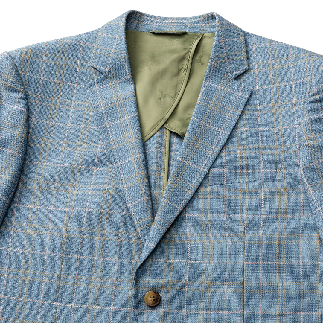 Duck Head Bradner Paid Sport Coat Chambray Blue