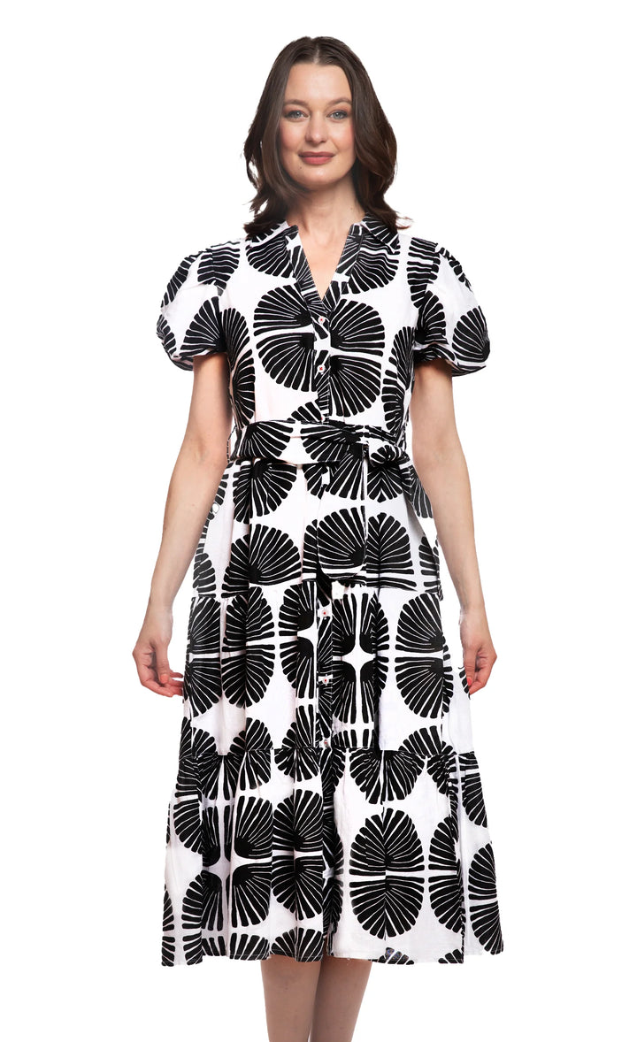 Litchfield Palm Print Dress