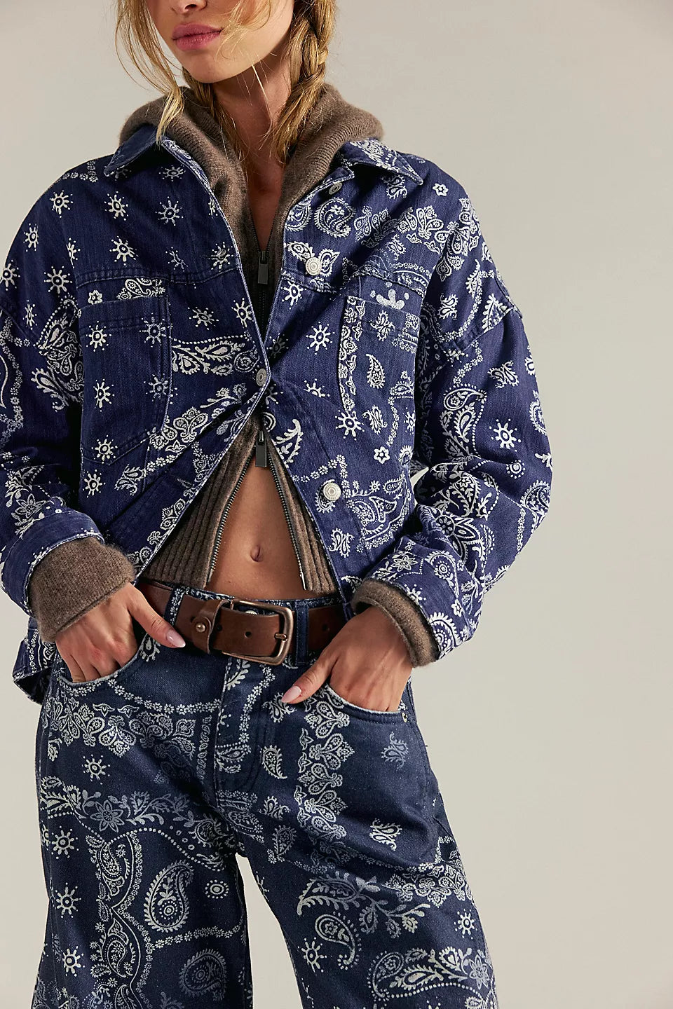 Opal Swing Denim Jacket
