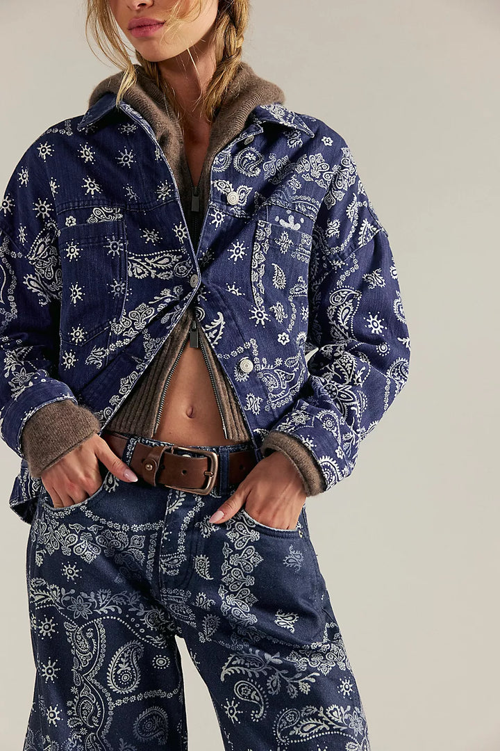 Opal Swing Denim Jacket
