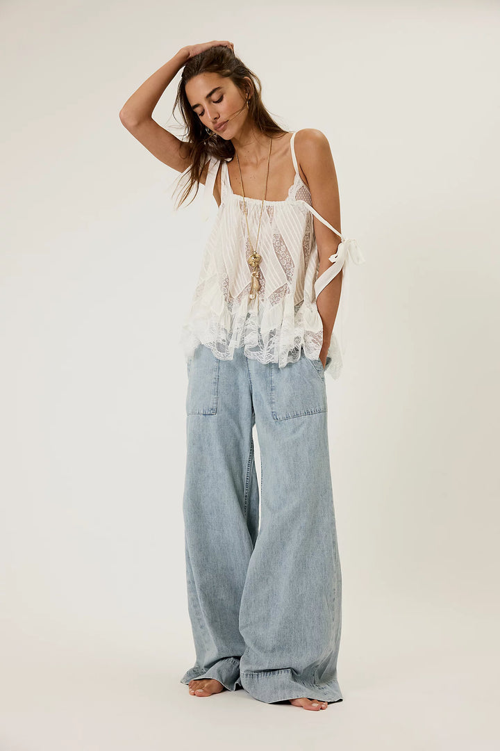 Breezy Denim Pull-On Jeans – Dusk