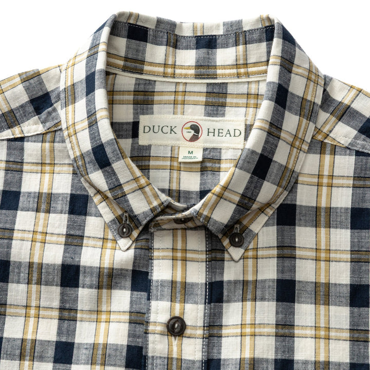 Cotton Slub Sport Shirt - Deep Navy
