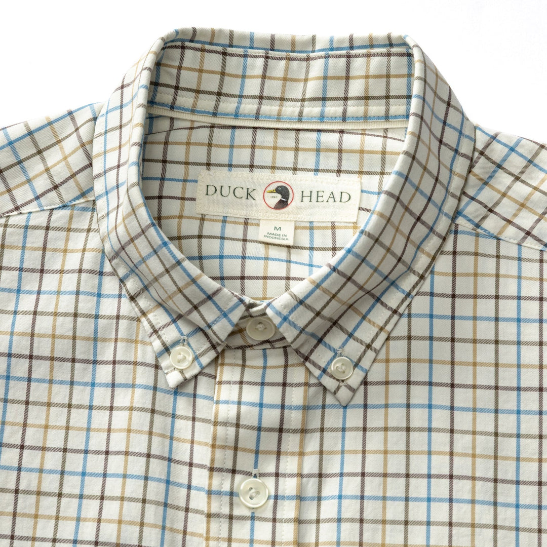 Cotton Twill Sport Shirt - Wheatfield
