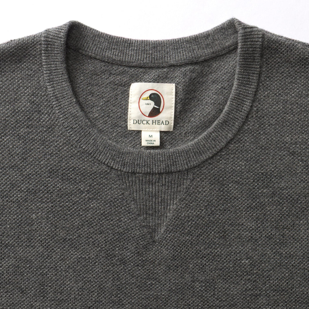 Henson Crewneck Sweater - Brushed Nickel Heather