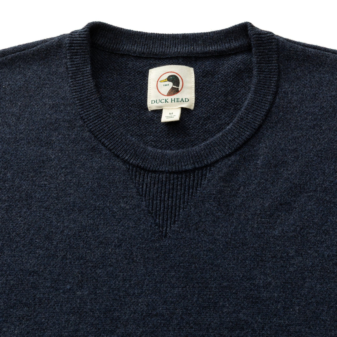 Henson Crewneck Sweater - Navy Heather