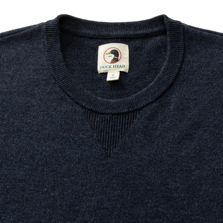 Henson Crewneck Sweater - Navy Heather
