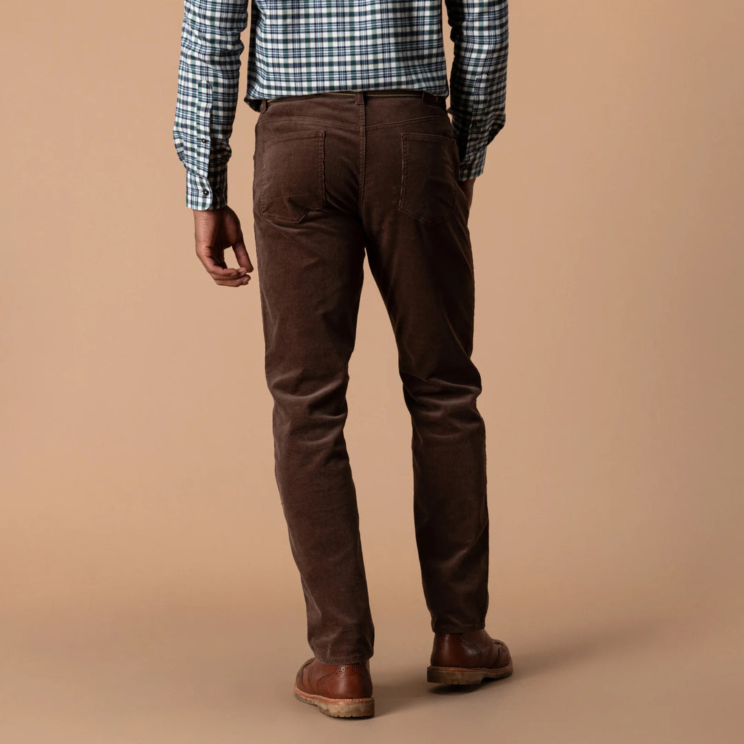 Holston Corduroy 5-Pocket - Espresso Brown
