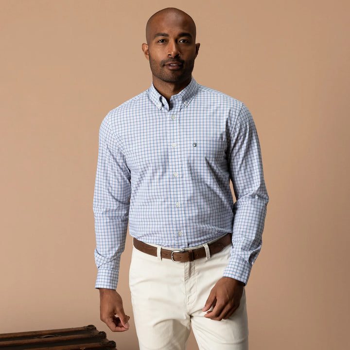 Poplin Sport Shirt - Midnight Teal