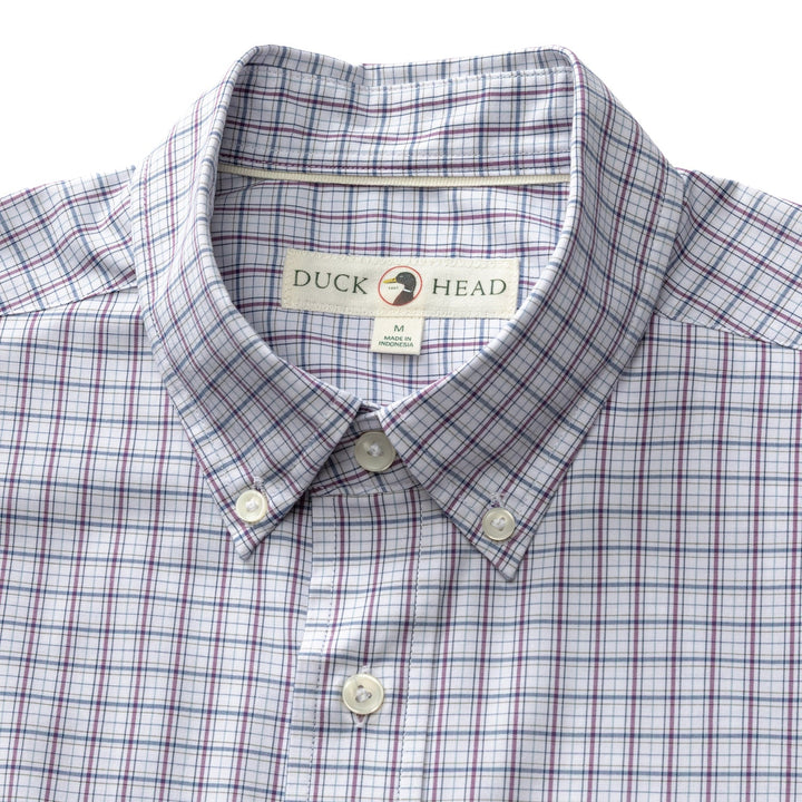 Poplin Sport Shirt - Navy Peony