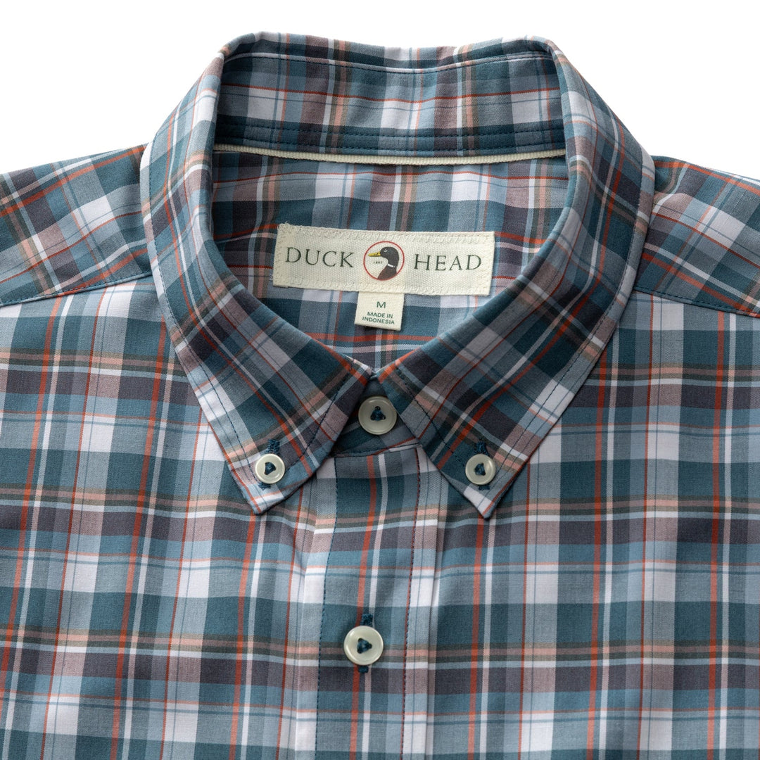 Poplin Sport Shirt - Stormy Teal