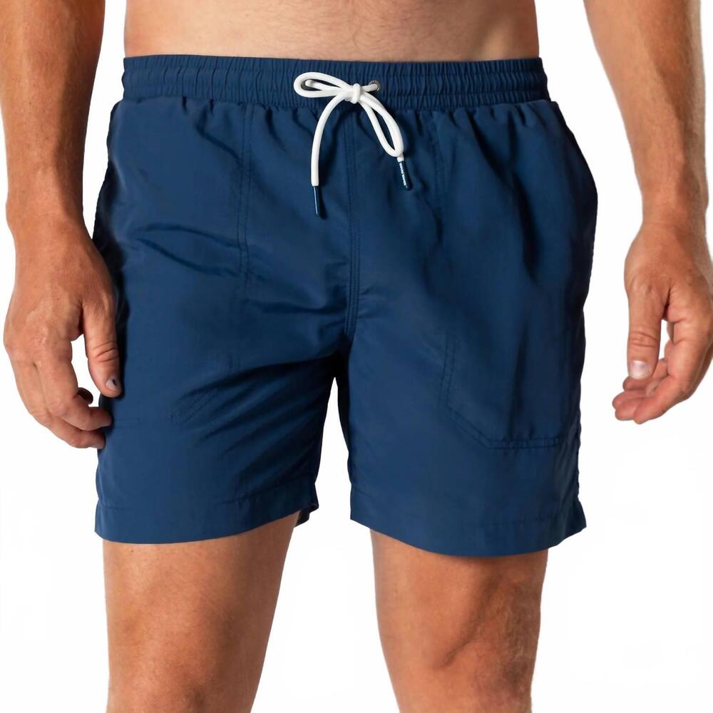 Duck Head 6" Sailport Swim Short Dark Indigo