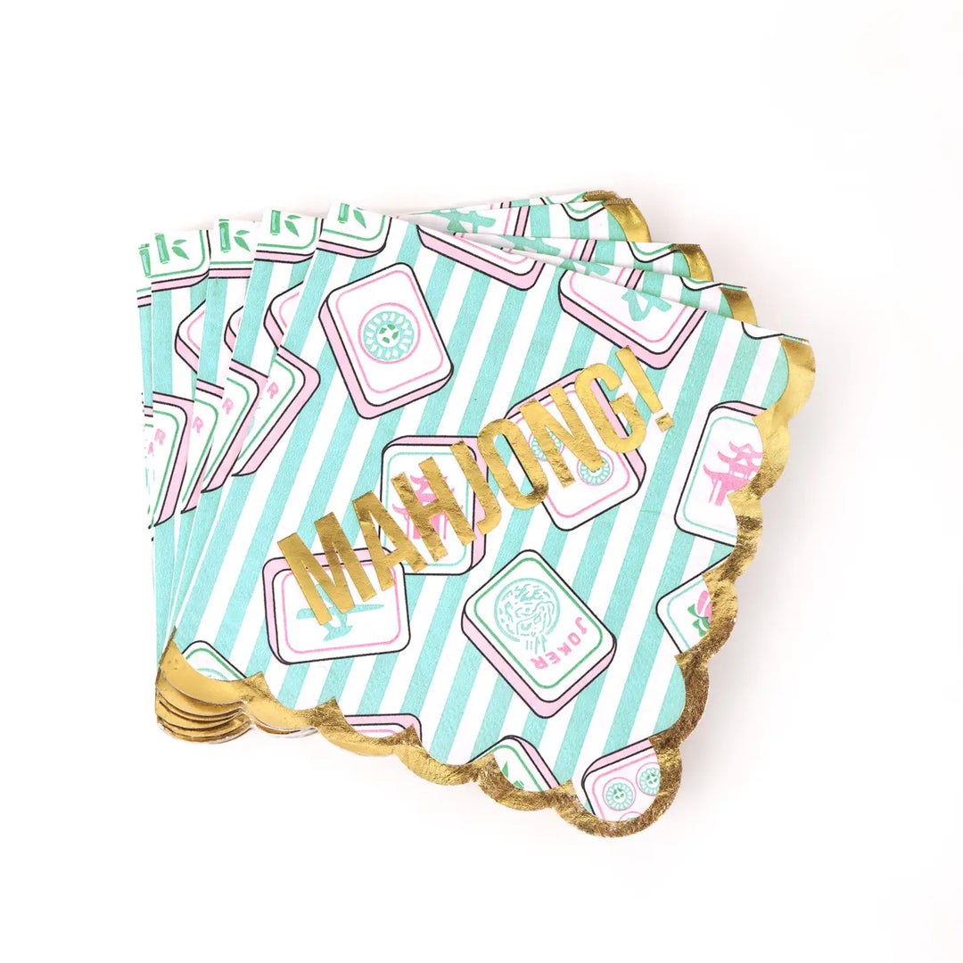Stripe Cocktail Napkins