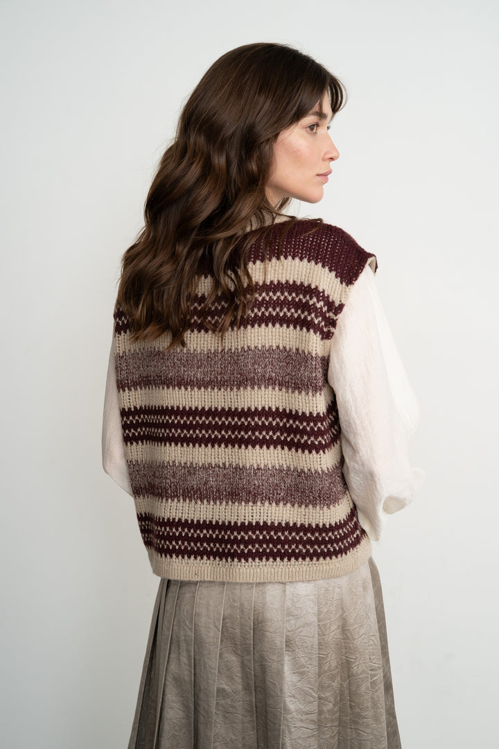 Neve V-Neck Sweater Vest