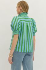 Ensley Button Front Top