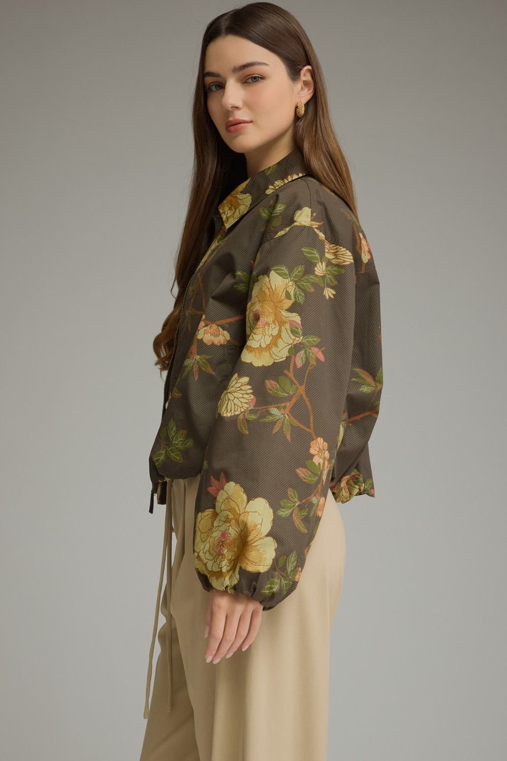 Demi Floral Print Jacket