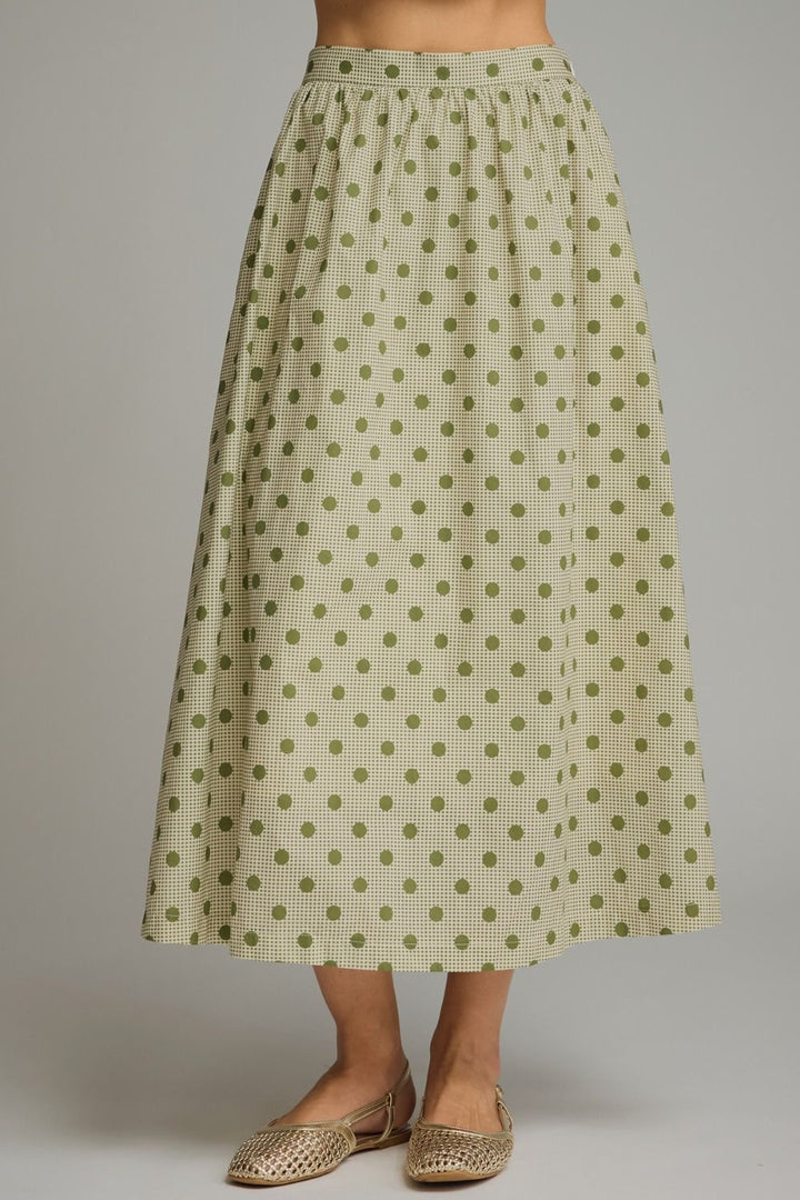 Shiloh Midi Skirt Olive