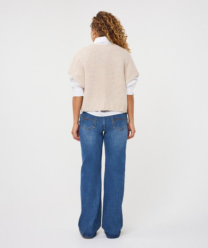 Cardigan Gilet - Biscuit