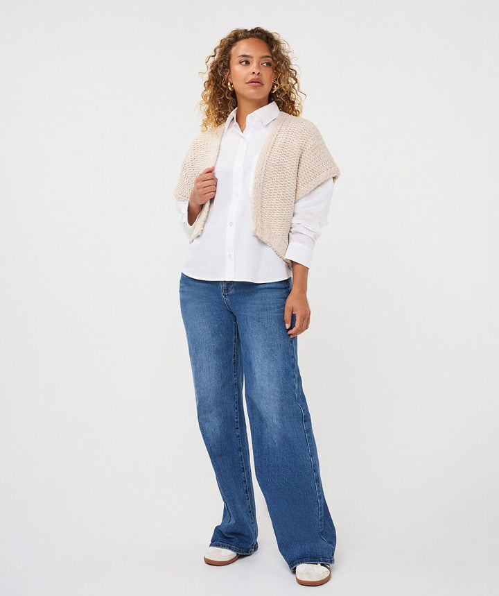 Cardigan Gilet - Biscuit