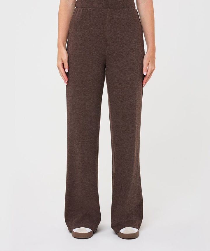 Knit Trouser in Cacao
