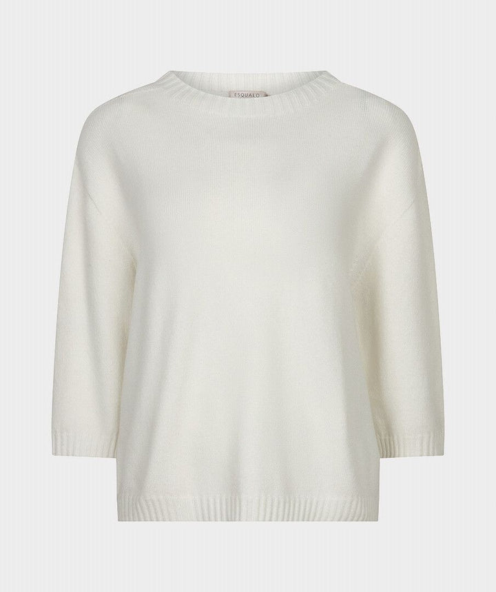 Shoulder Detail Sweater - Off White