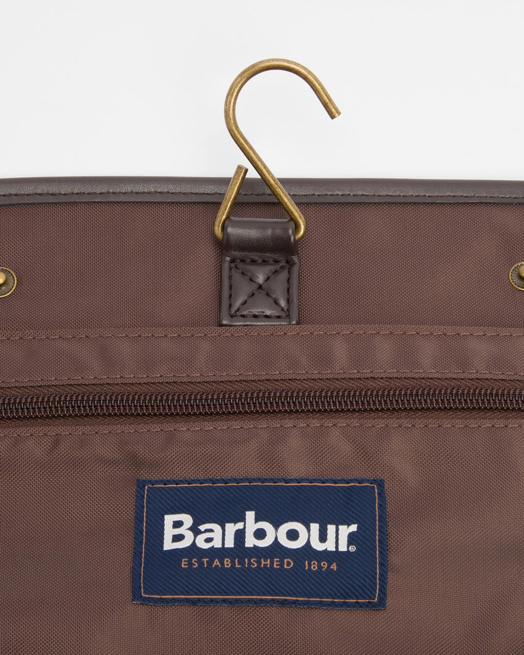 Waxed Hanging Washbag