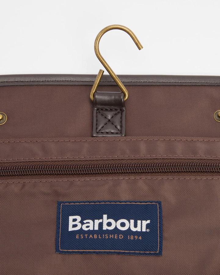 Waxed Hanging Washbag