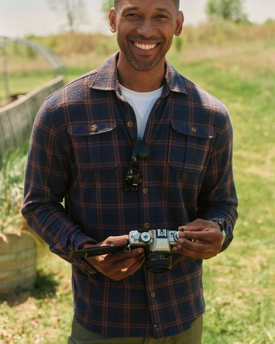 Judah Stretch Knit Flannel Lodge Shirt